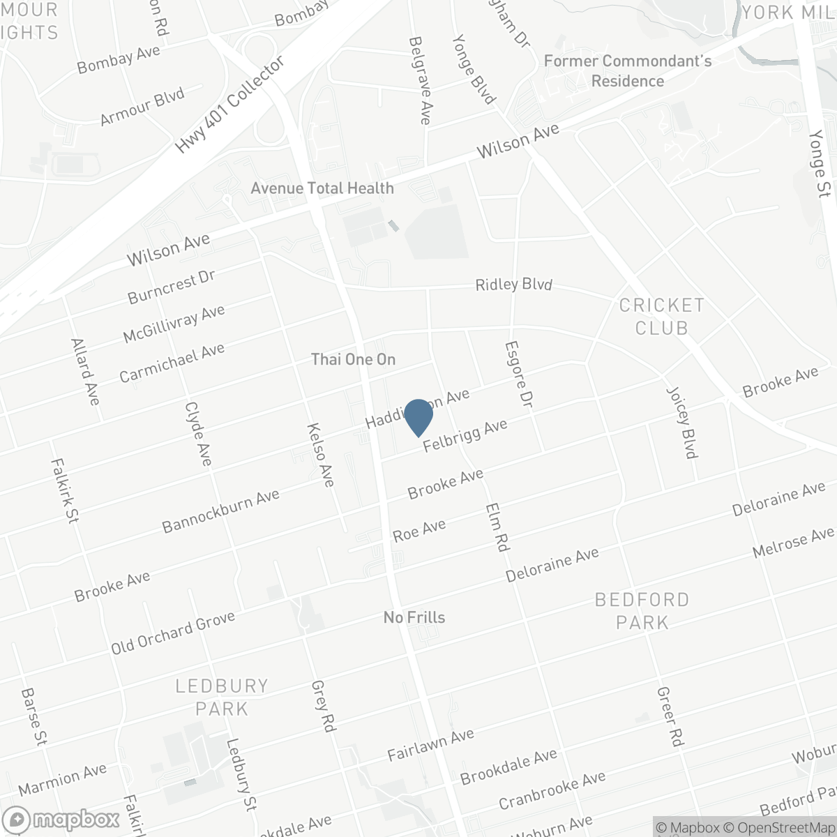 75 HADDINGTON AVENUE, Toronto, Ontario M5M 2P2
